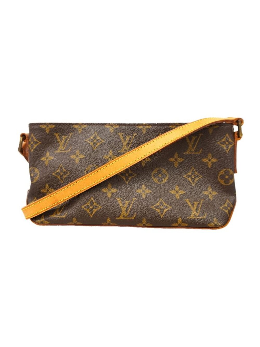 Louis Vuitton Shoulder Bag Monogram Trotteur Brown